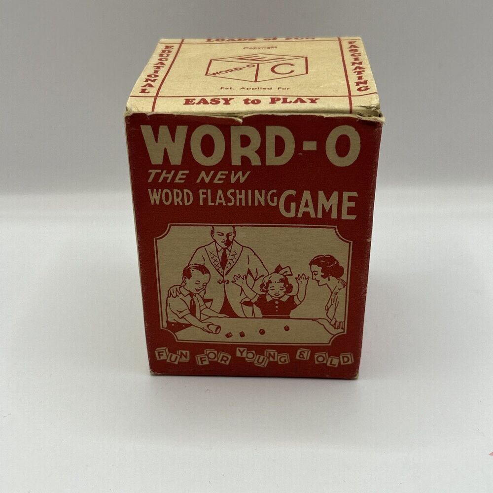 Vintage 1950s 60s Kali-Sten-iks Children's Shoes Advertising Word Game Promo